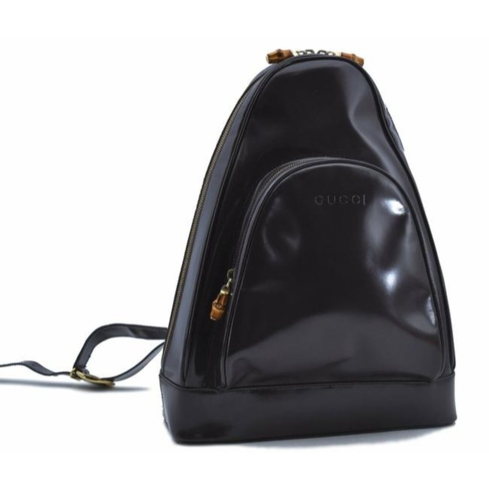 Gucci Messenger Triangular Two Way Messengerbackp… - image 1